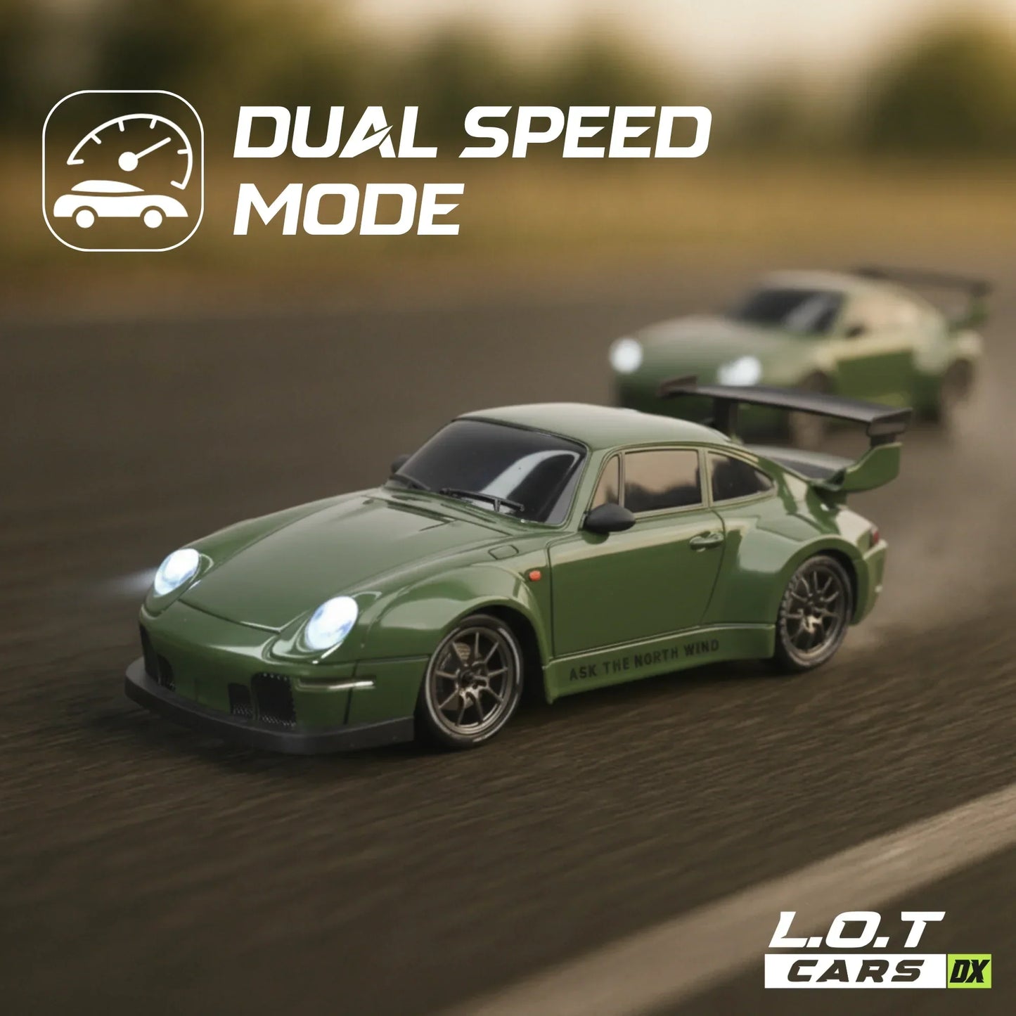 Flare - Semi-Hobby Grade RC Drift Car (Race and Burnout Variants)