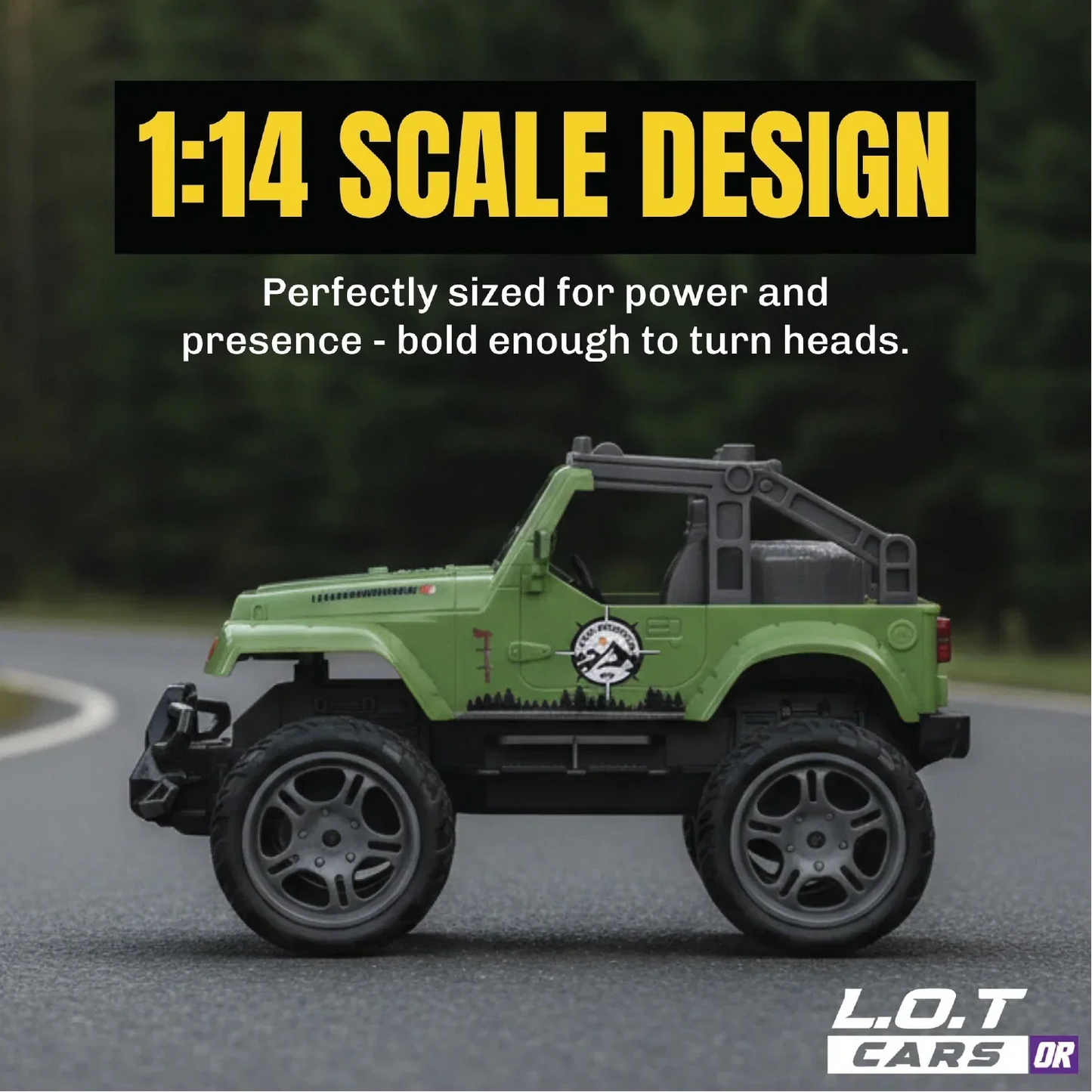 Knox - Semi-Hobby Grade Off Road Remote Control Jeep and RC Truck