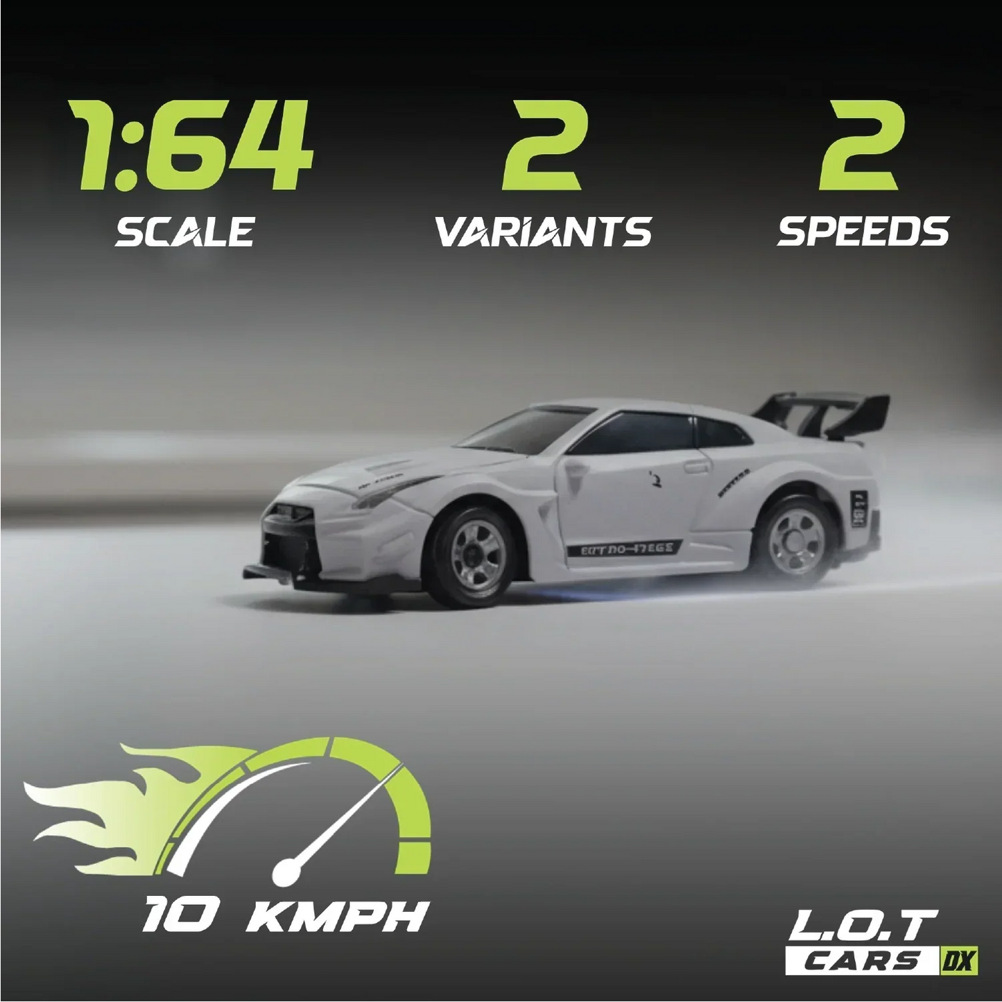 Nitro - 1:64 Scale Mini RC Drift Car