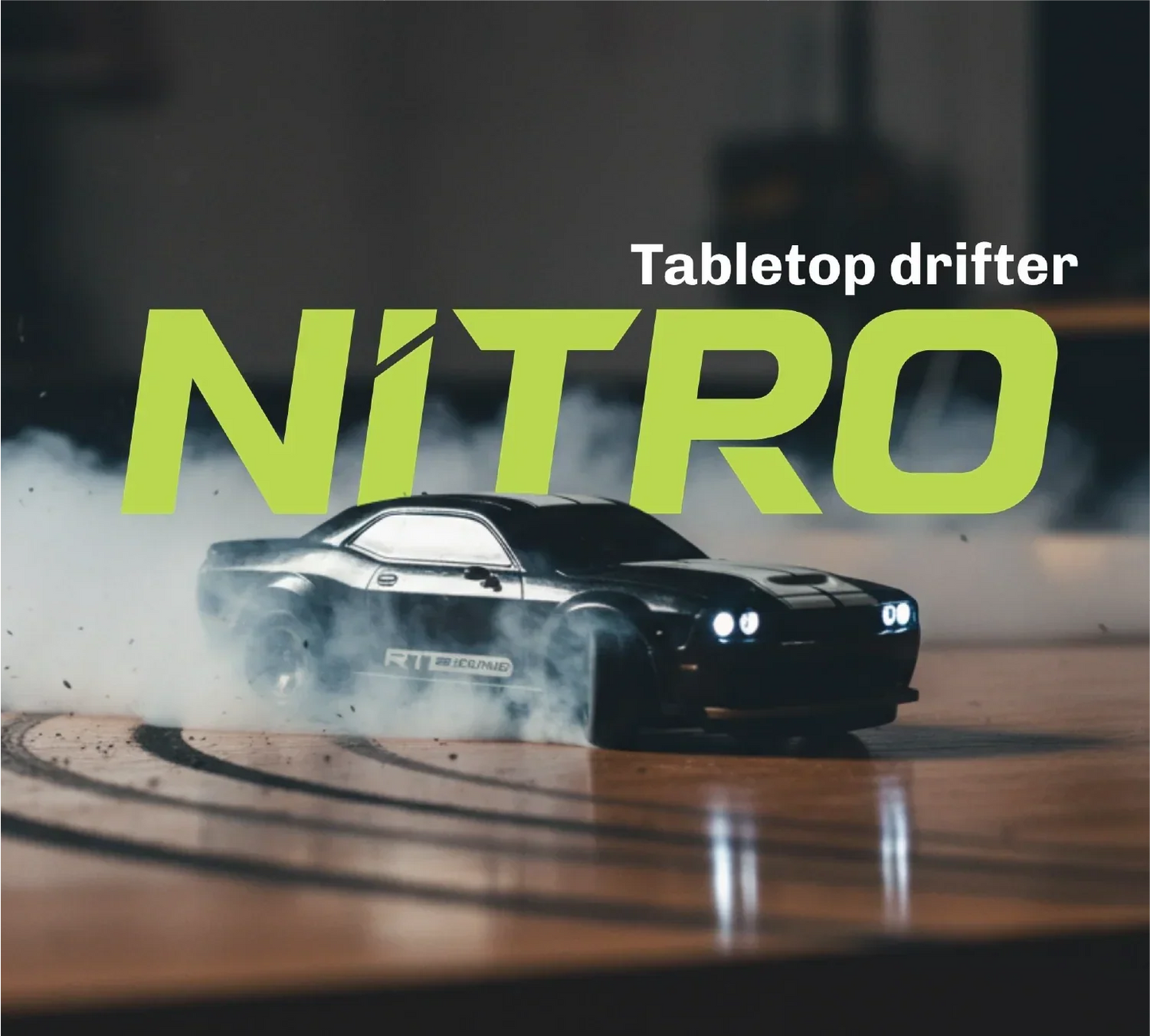 Nitro - 1:64 Scale Mini RC Drift Car